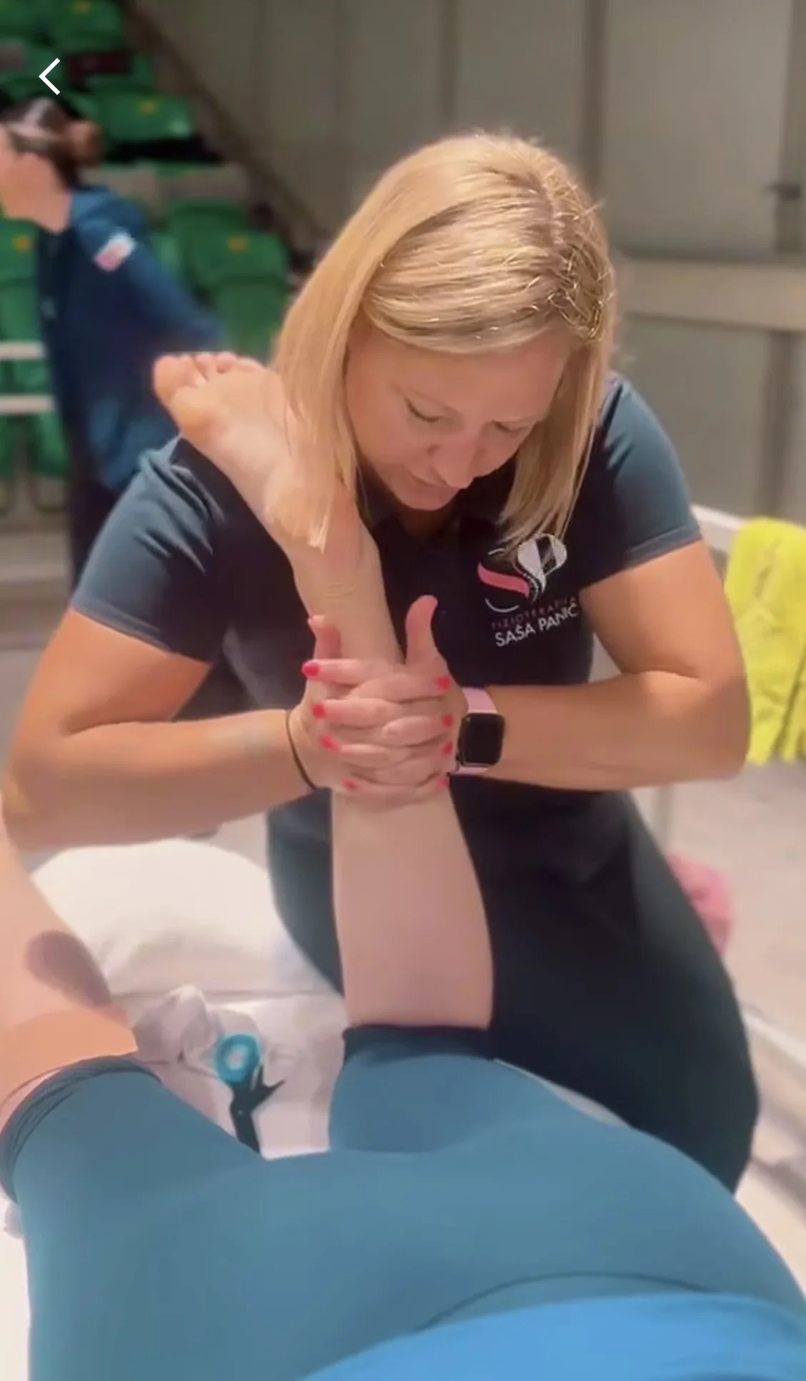 Spremljevalna ekipa na športnih dogodkih