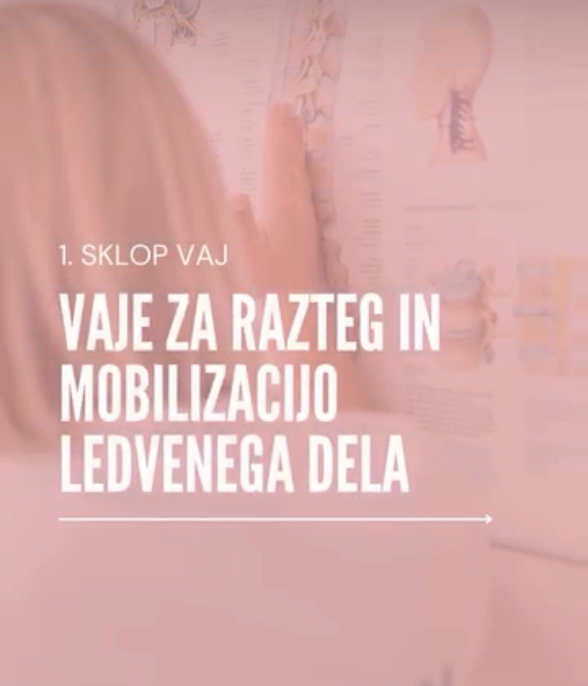 Vaje za razteg in mobilizacijo ledvenega dela